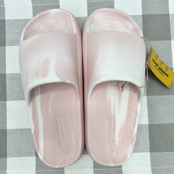 Steve Madden Shoes - COOL PLANET By Steve Madden Cloud Slides Nude Multi